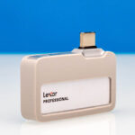 Lexar Professional Go Portable SSD With Hub Portable SSD Top Angled 2