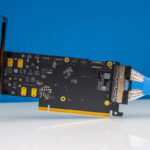 NVIDIA ConnectX 8 Aux X16 Kit With Cable Front 1