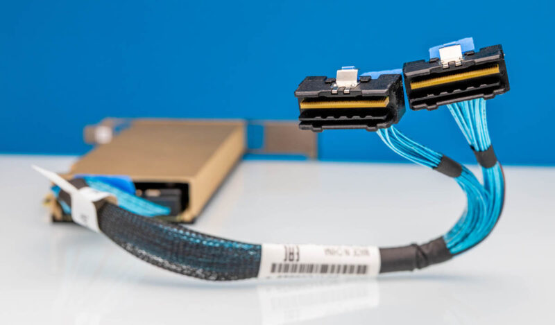 NVIDIA ConnectX 8 With Lenovo MTK X8 Cable 1