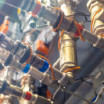 NVIDIA DGX SuperPOD Liquid Cooling Hot And Cold Equinix SV11