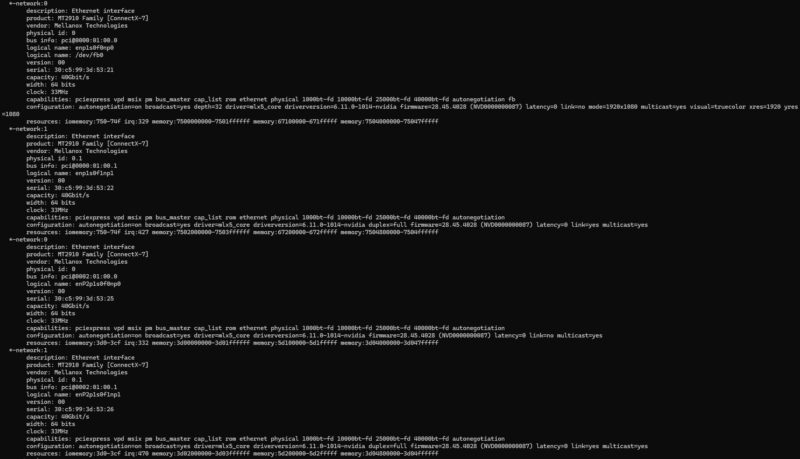 NVIDIA GB10 ConnectX 7 Lshw