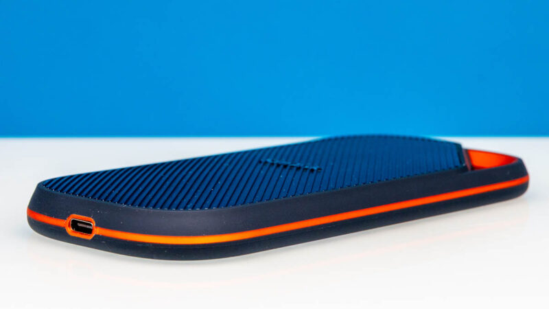 SanDisk 4TB Extreme PRO USB4 Portable SSD Front Angled 1