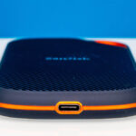 SanDisk 4TB Extreme PRO USB4 Portable SSD Port 1
