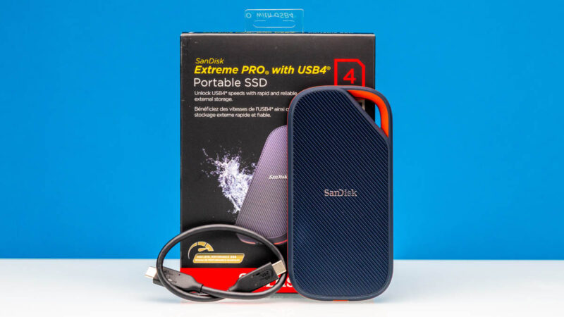 SanDisk 4TB Extreme PRO USB4 Portable SSD With Box 1