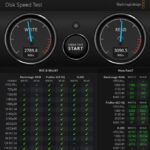 SanDisk Extreme Pro With USB4 Blackmagic Disk Speed Test
