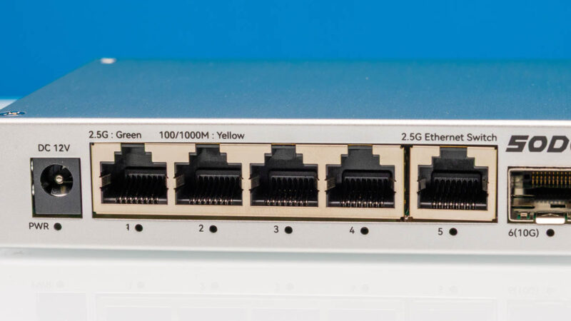 Sodola SL902 SWTG015AS 2.5G Ethernet Ports 1