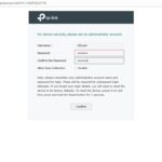 TP Link ER8411 Setup User Password