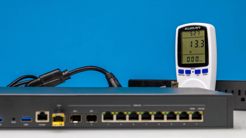 TP Link Omada VPN Gateway ER8411 Power Consumption 10GB Ethernet Port 2