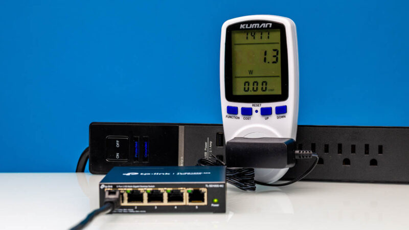 TP Link TL SC105S M2 2.5G Power Consumption 1