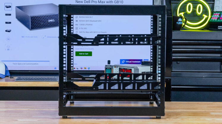 Tecmojo 12U Open Frame Network Rack Mini Review - ServeTheHome