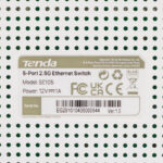 Tenda SE105 Physical Label 1
