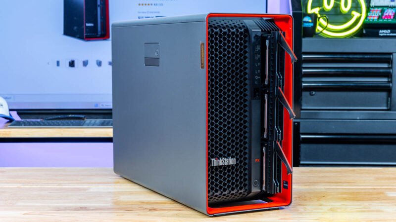 ThinkStation PX (Intel) Workstation Front Drive Bays 1