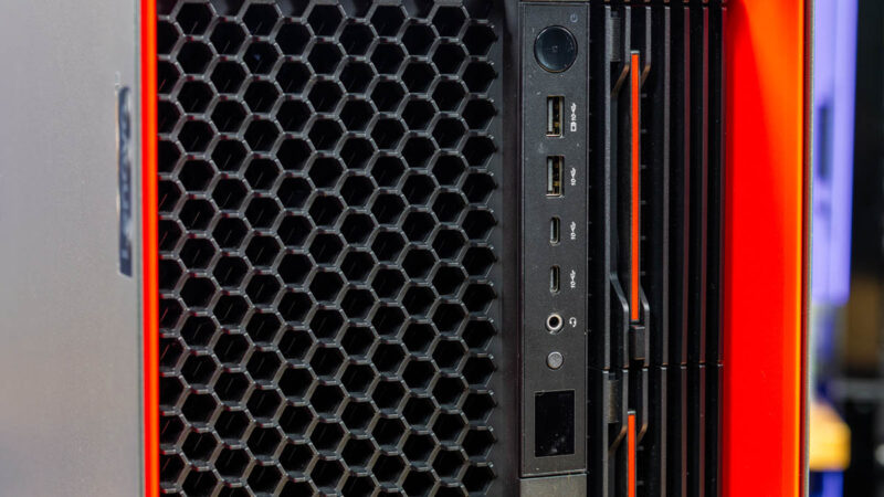 ThinkStation PX (Intel) Workstation Front Ports 1