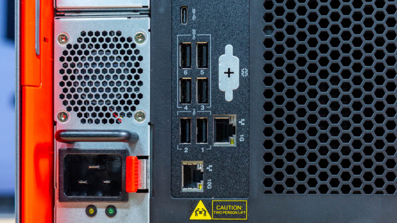 ThinkStation PX (Intel) Workstation Rear Ports 2