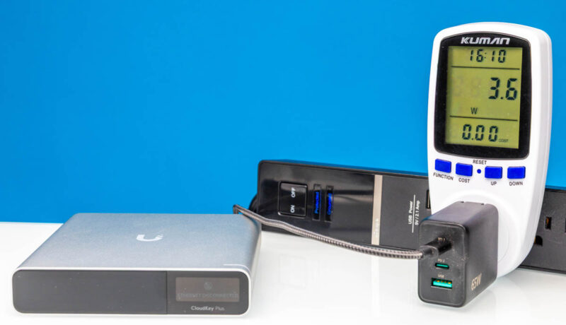 Ubiquiti Cloud Key Gen2 Plus UCK G2 SSD Idle Power