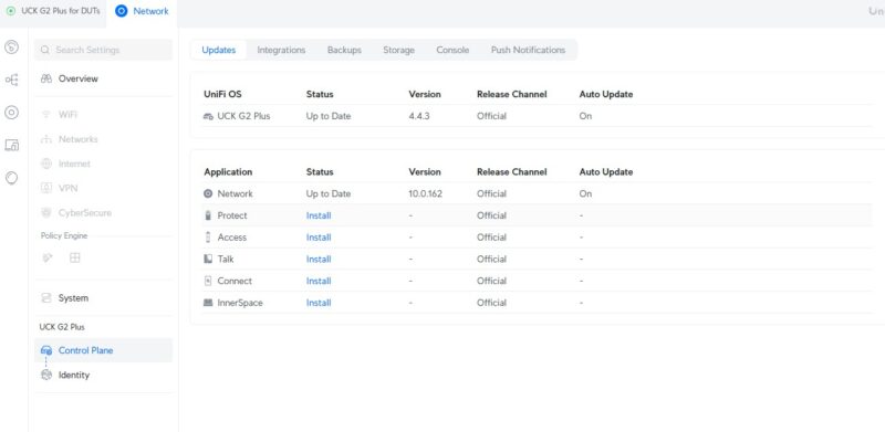 Ubiquiti Cloud Key Gen2 Plus UniFi Versions