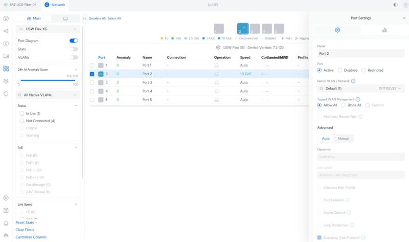 Ubiquiti Flex XG UniFi Port Manager 2