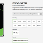 32TB Exos Branding