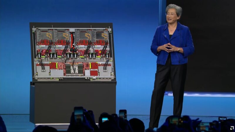 AMD CES 2026 Keynote Compute Tray Live