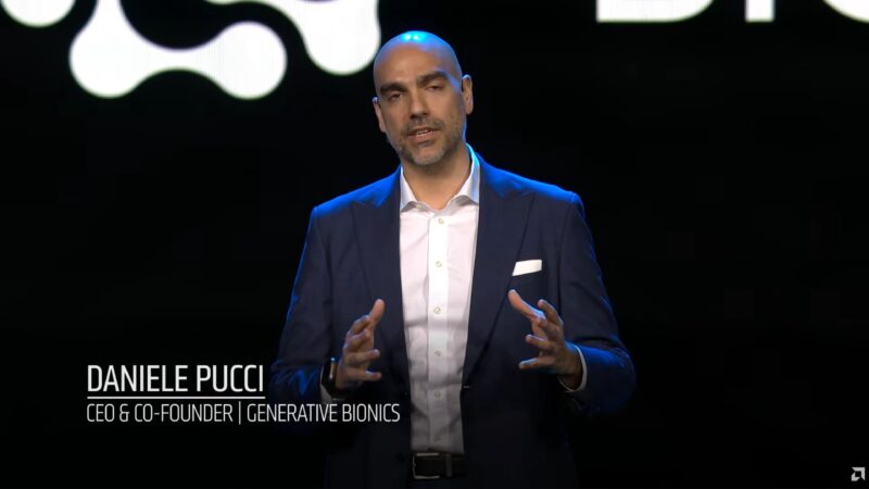AMD CES 2026 Keynote Daniele Pucci