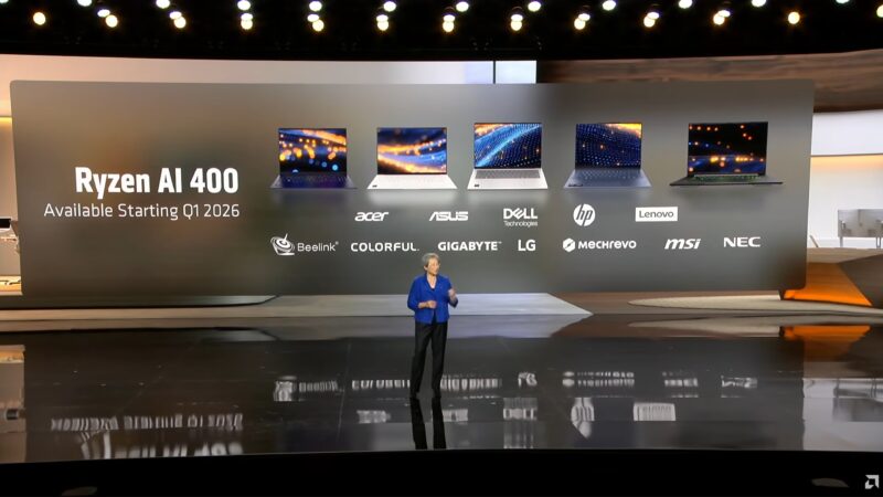 AMD CES 2026 Keynote Ryzen AI 400 PCs