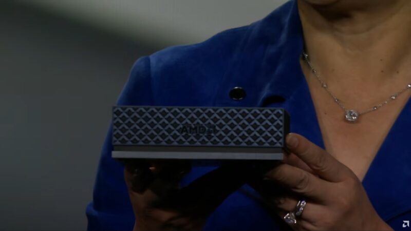 AMD CES 2026 Keynote Ryzen AI Halo Close Up