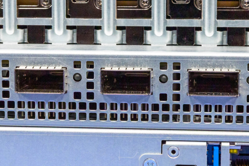 ASRock Rack 4UXGM GNR2 CX8 400Gb_s QSFP112 ConnectX8 Ports 1