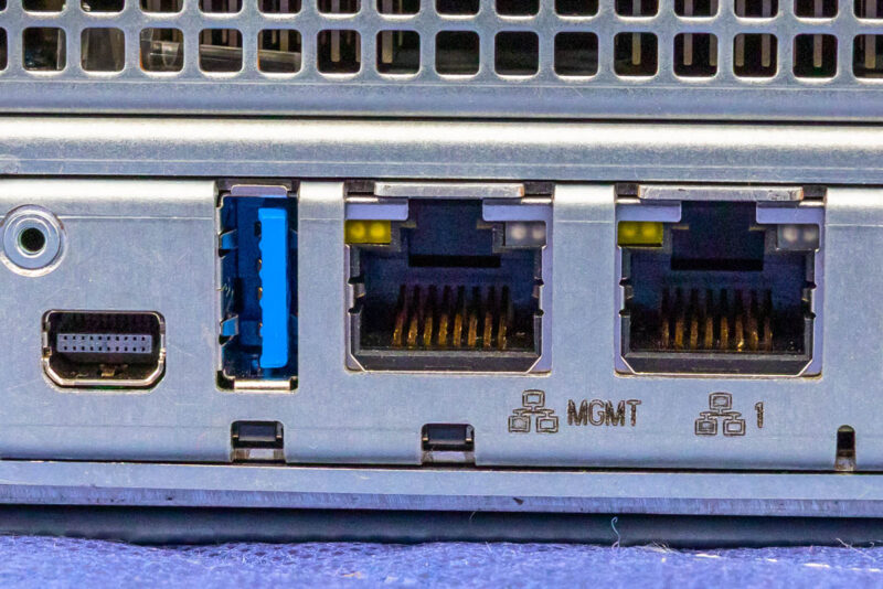 ASRock Rack 4UXGM GNR2 CX8 MGMT Port 1