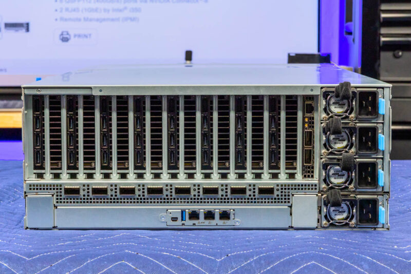 ASRock Rack 4UXGM GNR2 CX8 Rear 1