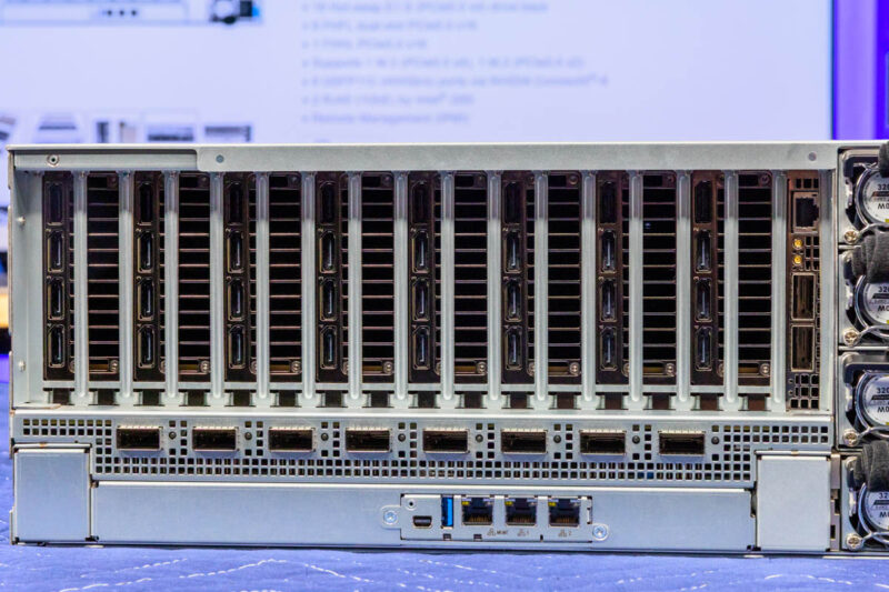 ASRock Rack 4UXGM GNR2 CX8 Rear 3