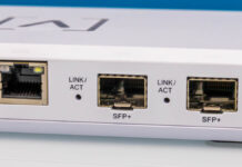 Alta Labs Route10 Review A Neat 10G and PoE Gateway Alta Labs Route 10 SFP+ Port 1