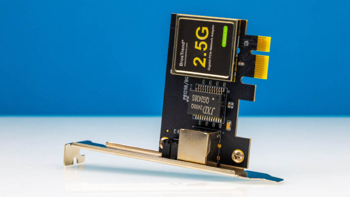 BrosTrend 2.5G Gigabit PCIe Network Adapter 12