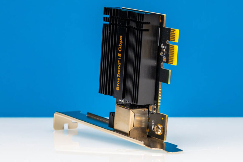 BrosTrend 5GbE NIC RTL8126 Top Angled 1