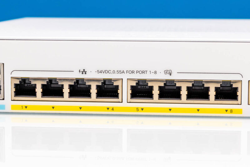 Cisco Catalyst 1300 8FP 2G RJ45GbE PoE+ Ports 1
