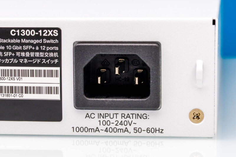 Cisco Catalyst C1300 12XS AC Power Input 1