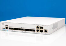 Cisco Catalyst C1300-12XS Review A Neat 12-Port 10GbE Managed Switch Cisco Catalyst C1300 12XS Front Angled 1
