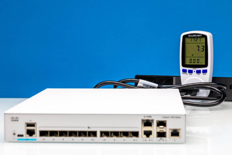 Cisco Catalyst C1300 12XS Idle Power Consumption 1