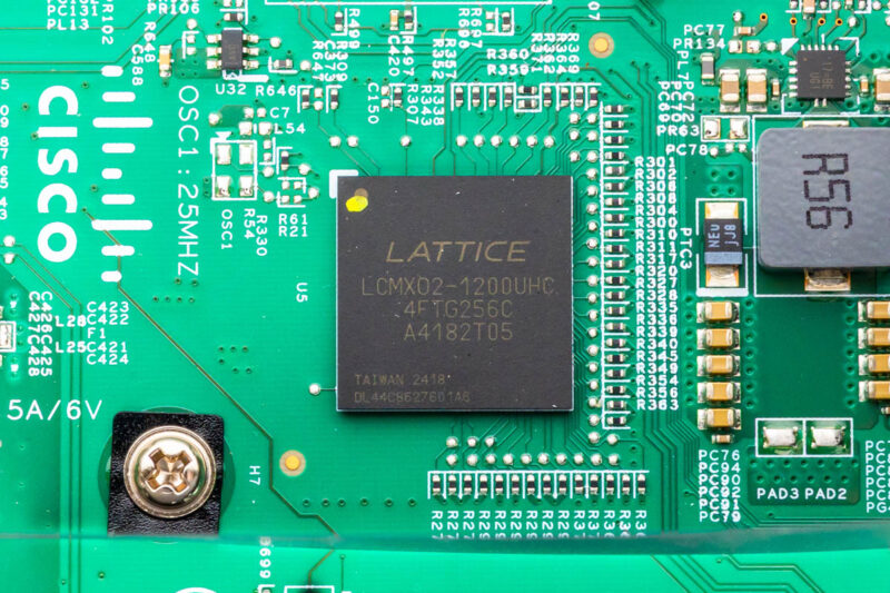 Cisco Catalyst C1300 12XS Lattice LCMXO2 1200UHC Chip 1