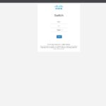 Cisco Catalyst C1300 12XS Web GUI Initial Login Cisco Cisco