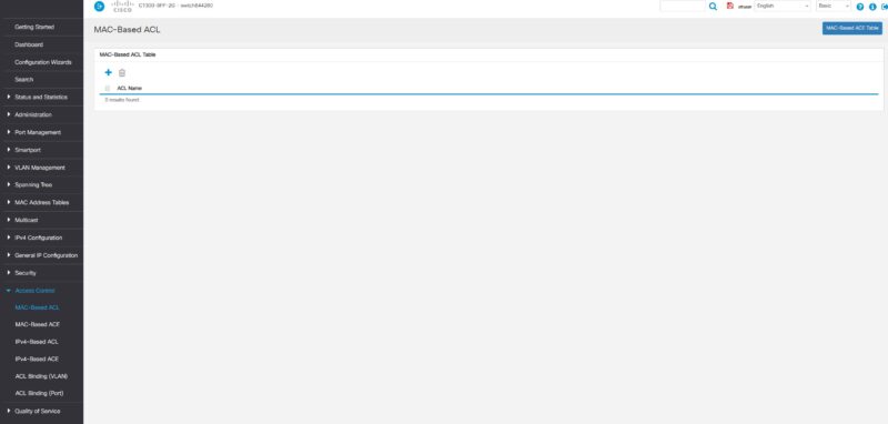 Cisco Catalyst C1300 8FP 2G Web UI Access Control
