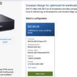 Dell Pro Max With GB10 Pricing January 2026