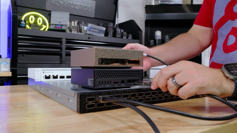 Dell Pro Max With GB10 With Dell Z9332F ON