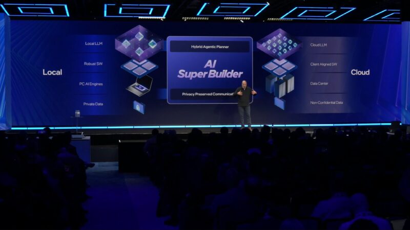 Intel CES 2026 Keynote AI SuperBuilder