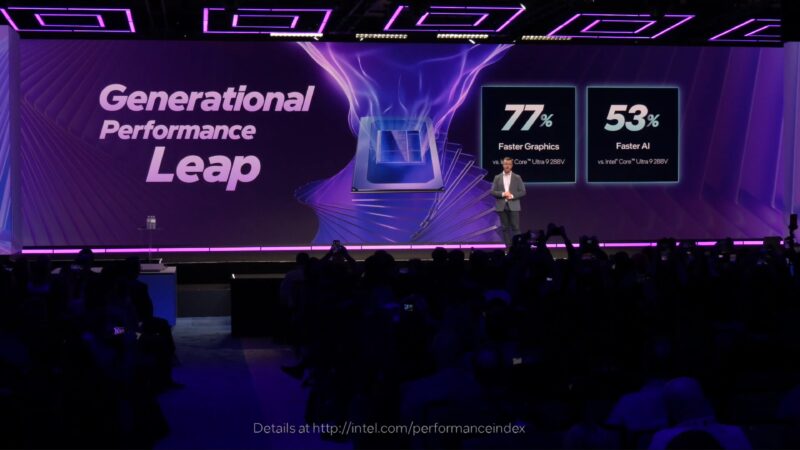 Intel CES 2026 Keynote B390 Performance