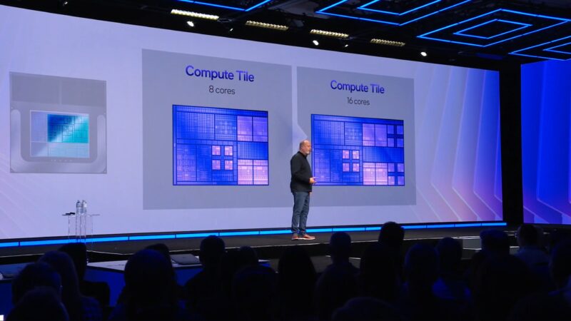 Intel CES 2026 Keynote Compute Tiles