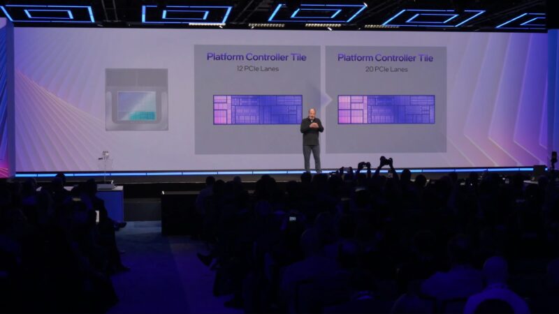Intel CES 2026 Keynote Platform Controller Tile