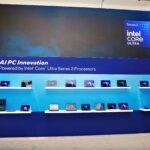 Intel CES 2026 Laptop Display (Source; Intel)
