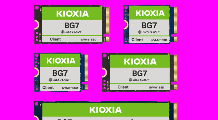 Kioxia BG7 Launched for Low-Cost M.2 NVMe SSDs Kioxia BG7 Cover
