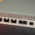 MikroTik CRS804 DDQ Launch Front Angle