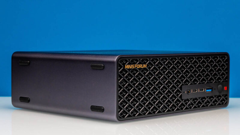 Minisforum MS S1 Max Front Angled 4